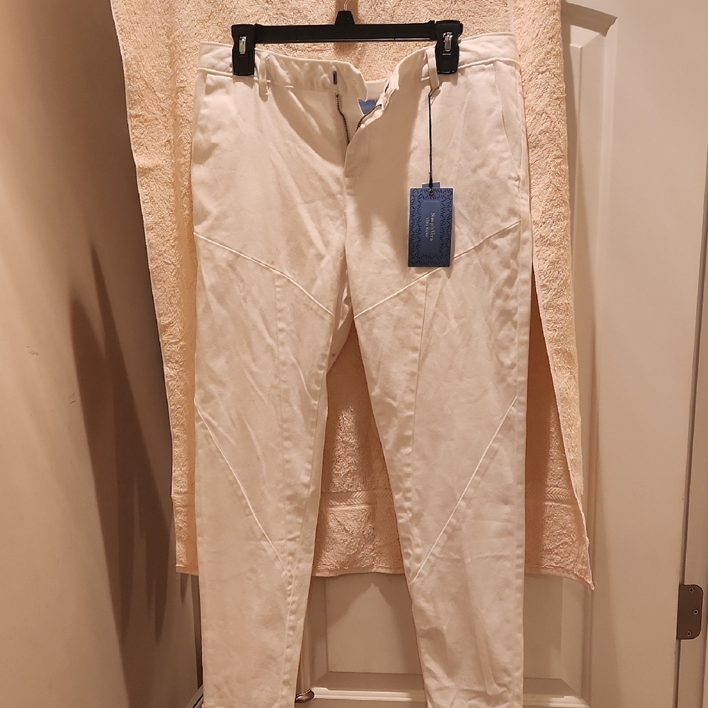 Simply Vera Vera Wang Size 14 White Skinny Jeans Nwt